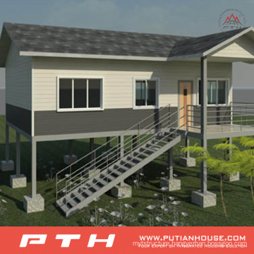 Prefabricated Light Steel Villa Home as Modular House Building